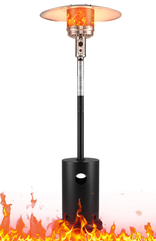 SESSLIFE Pyramid Patio Heater, 90" Tall Propane Heater, ETL Certificated, TE1294