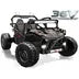 36V 2 Seater Ride On UTV for Kids Ages 6+, Dual 250W Motors, Steel Frame, 8.7 MPH, Bluetooth Music, Dual Rear Suspension, 3 Point Seatbelts, Electric Off Road Car for Big Boys & Girls, Green