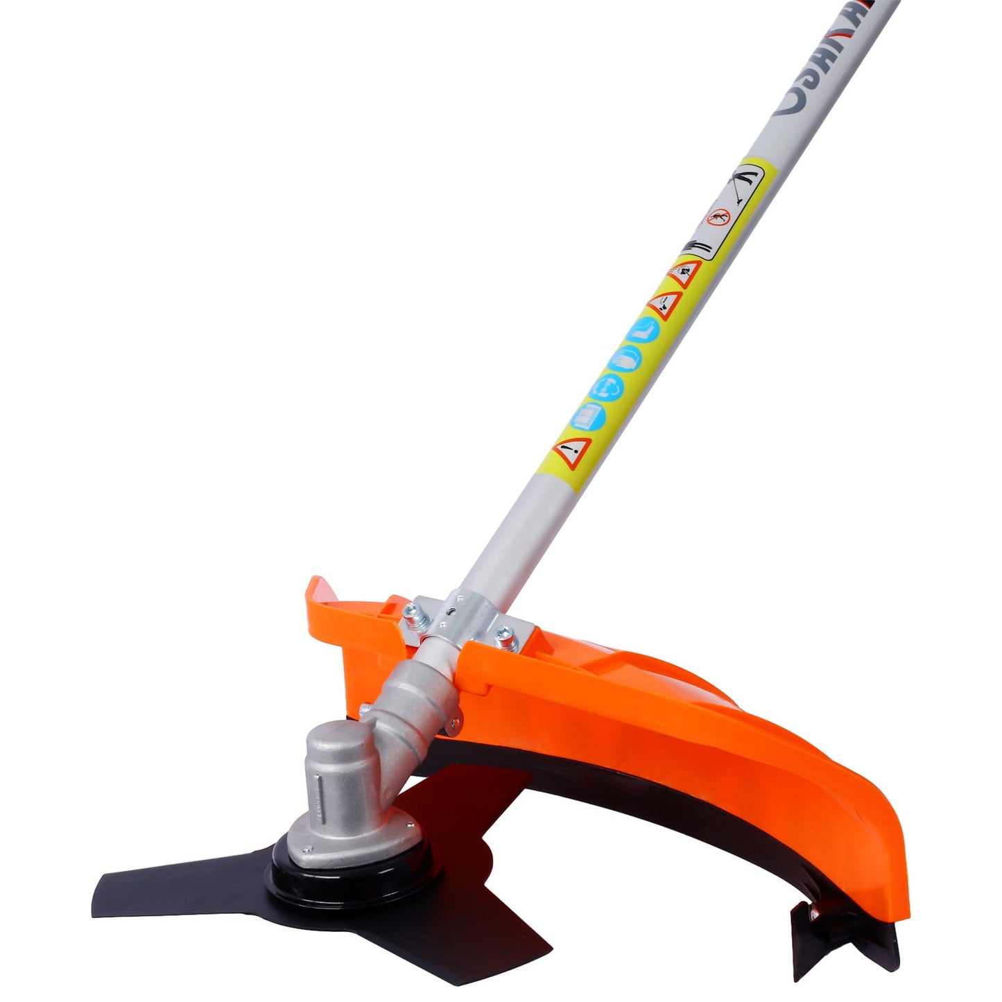 SESSLIFE Weed Wacker Gas Powered, 52CC 2-Cycle Weed Trimmer Lawn Edger with Straight Shaft and 2 Head, Grass String Trimmer Edgers in Lawn and Garden