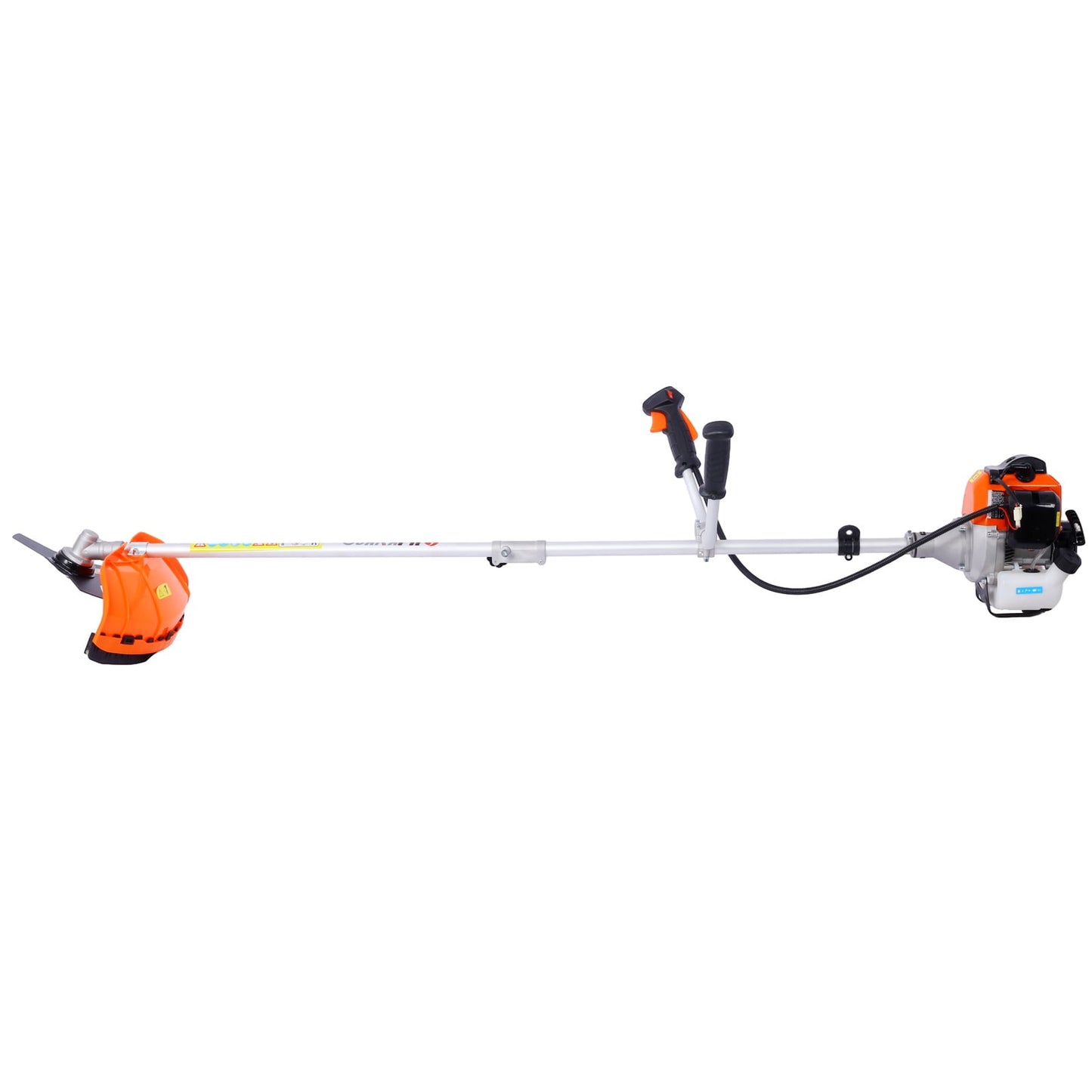 SESSLIFE Weed Wacker Gas Powered, 52CC 2-Cycle Weed Trimmer Lawn Edger with Straight Shaft and 2 Head, Grass String Trimmer Edgers in Lawn and Garden