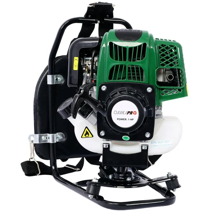 31CC Gas Powered Weed Eater, Sesslife 4 in 1 Grass Trimmer with Gas Pole Saw, Hedge Trimmer, Grass Trimmer, Brush Cutter, 2-Cycle Full Crankshaft Grass Edger Lawn Mower for Yard Garden, Green