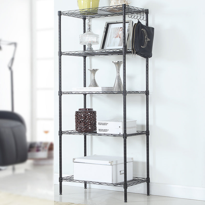 SESSLIFE 5-Tier Shelving Unit Shelf, Metal Large Storage Shelves, Heavy Duty Height Adjustable Commercial Grade Steel Utility, 5 Layer Shelf Rack Organizer, 551 LBS Capacity