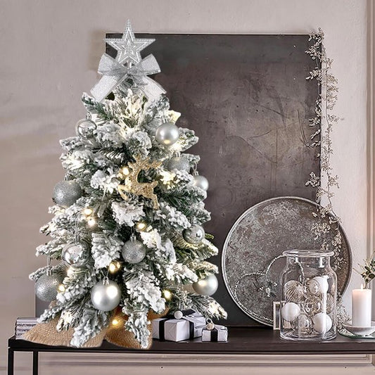 SESSLIFE Mini Christmas Tree for Tabletop, 20 Inches,02