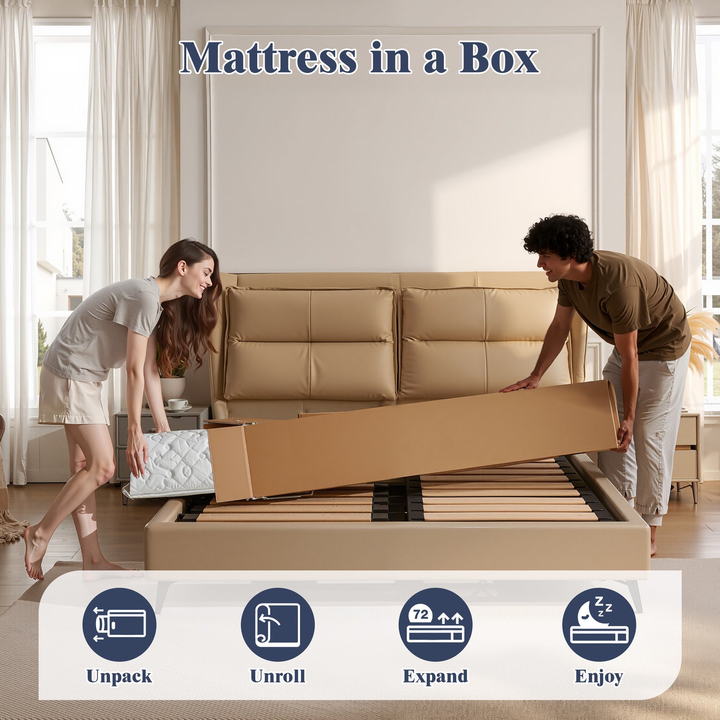 10 inch Twin Mattress, Sesslife Memory Foam Mattress in a Box, Cooling Gel Hybrid Mattress with Knitted Fabric, Twin Size Individual Pocket Spring Mattress, Medium Firm, CertiPUR-US, White/Black