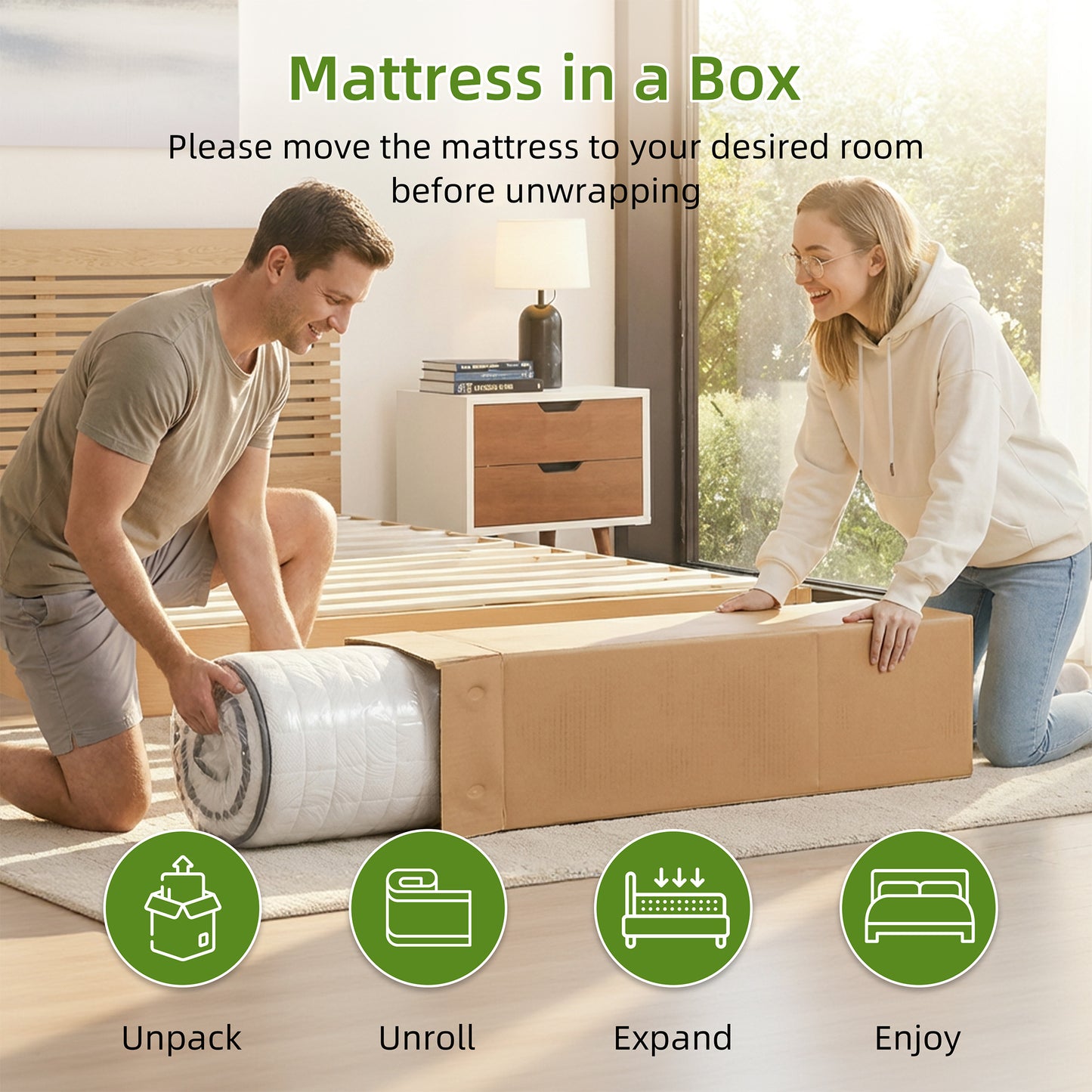 12 Inch Hybrid Twin Mattress, SESSLIFE Medium Firm Pocket Spring and Memory Foam Mattress in a Box, Breathable Knitted Cover, Motion Isolation, ertiPUR-US Certified