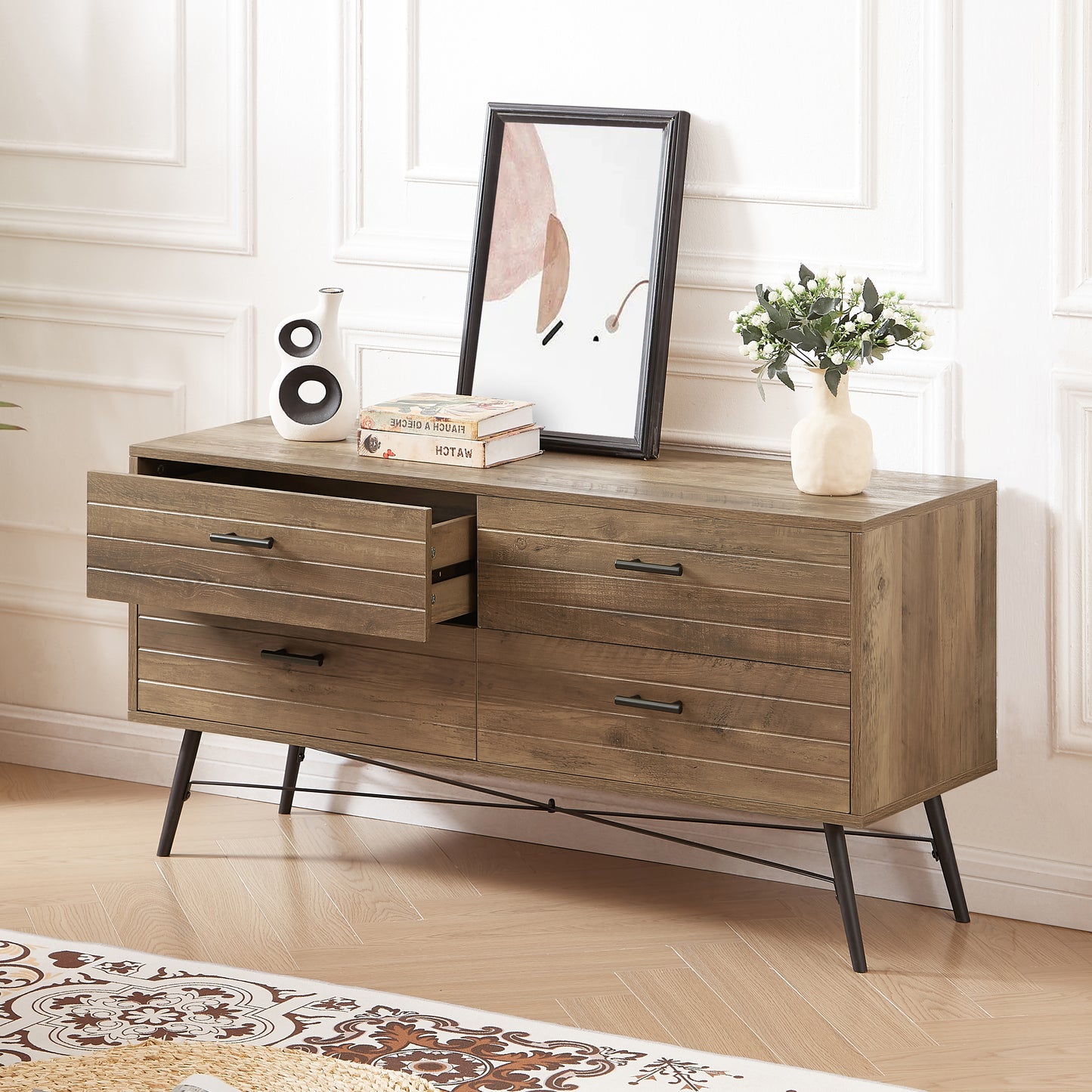 PORKISS 6 Drawer Dresser, LJC