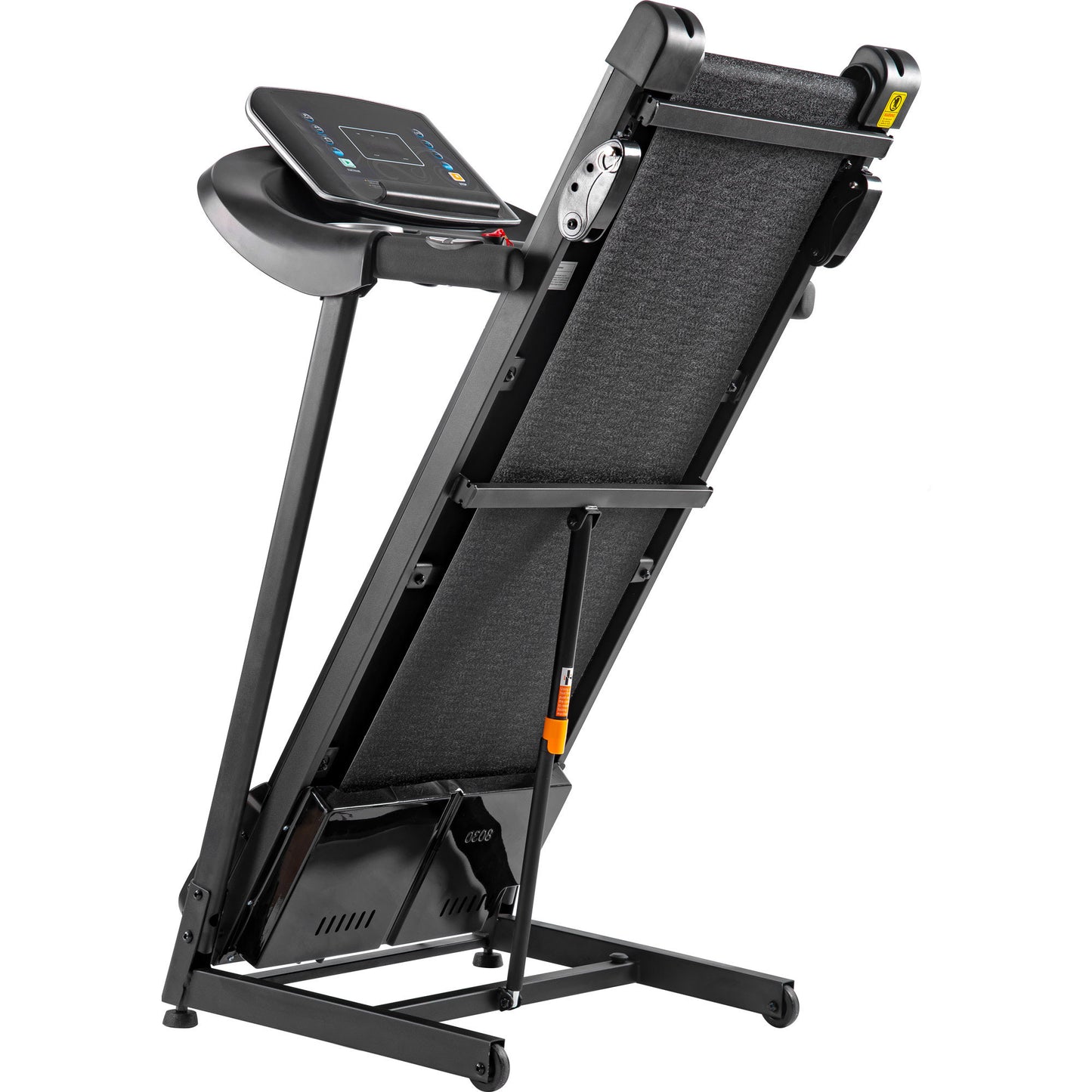 2.5HP Folding Treadmill with Incline, Electric Treadmill with Bluetooth, Speakers, LCD Display, 0.5-8.5 MPH Electric Running Machine