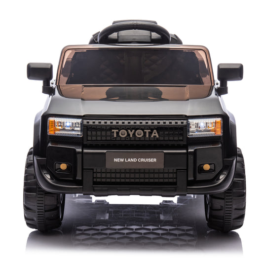 12V Licensed Toyota LC250 Kids Ride-On Car with Parent Remote Control, 4-Wheel Suspension, Bluetooth Music & LED Lights for Ages 2-4