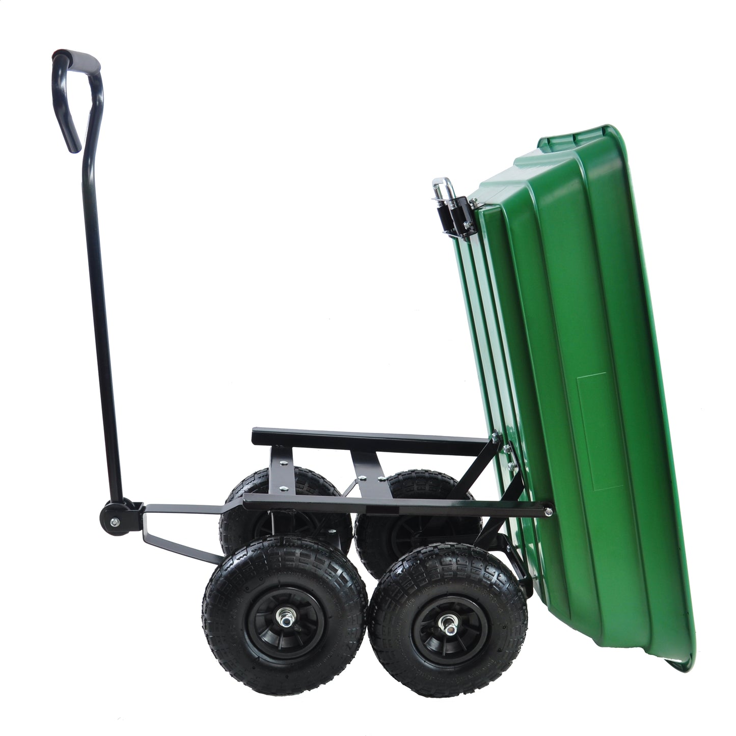 Outdoor Wagon Cart, Garden Wagon/Yard Cart with Wheels and Pneumatic Tires, Beach Garden Cart, Portable Grocery Cart