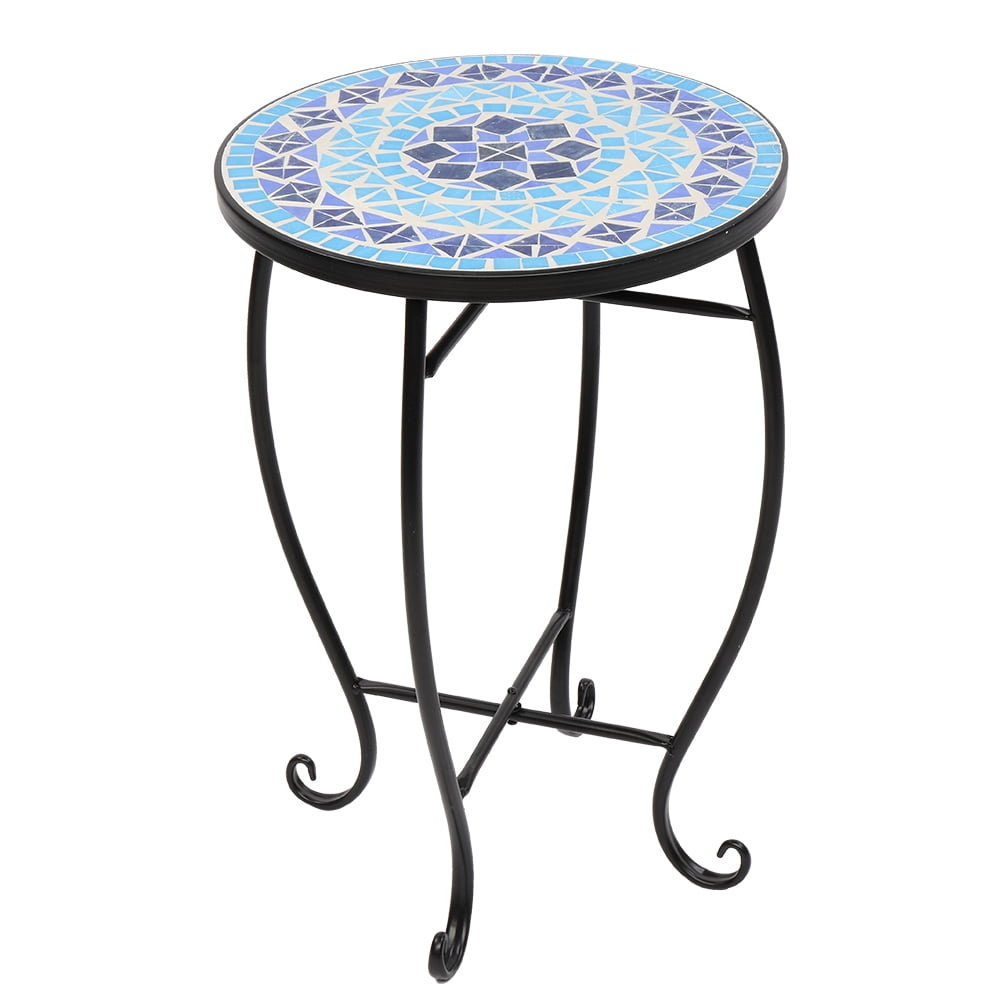 Patio Side Table, Outdoor Side Table, Weather Resistant Side Table for Garden, Deck, Balcony, Backyard