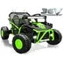 36V 2 Seater Ride On UTV for Kids Ages 6+, Dual 250W Motors, Steel Frame, 8.7 MPH, Bluetooth Music, Dual Rear Suspension, 3 Point Seatbelts, Electric Off Road Car for Big Boys & Girls, Green