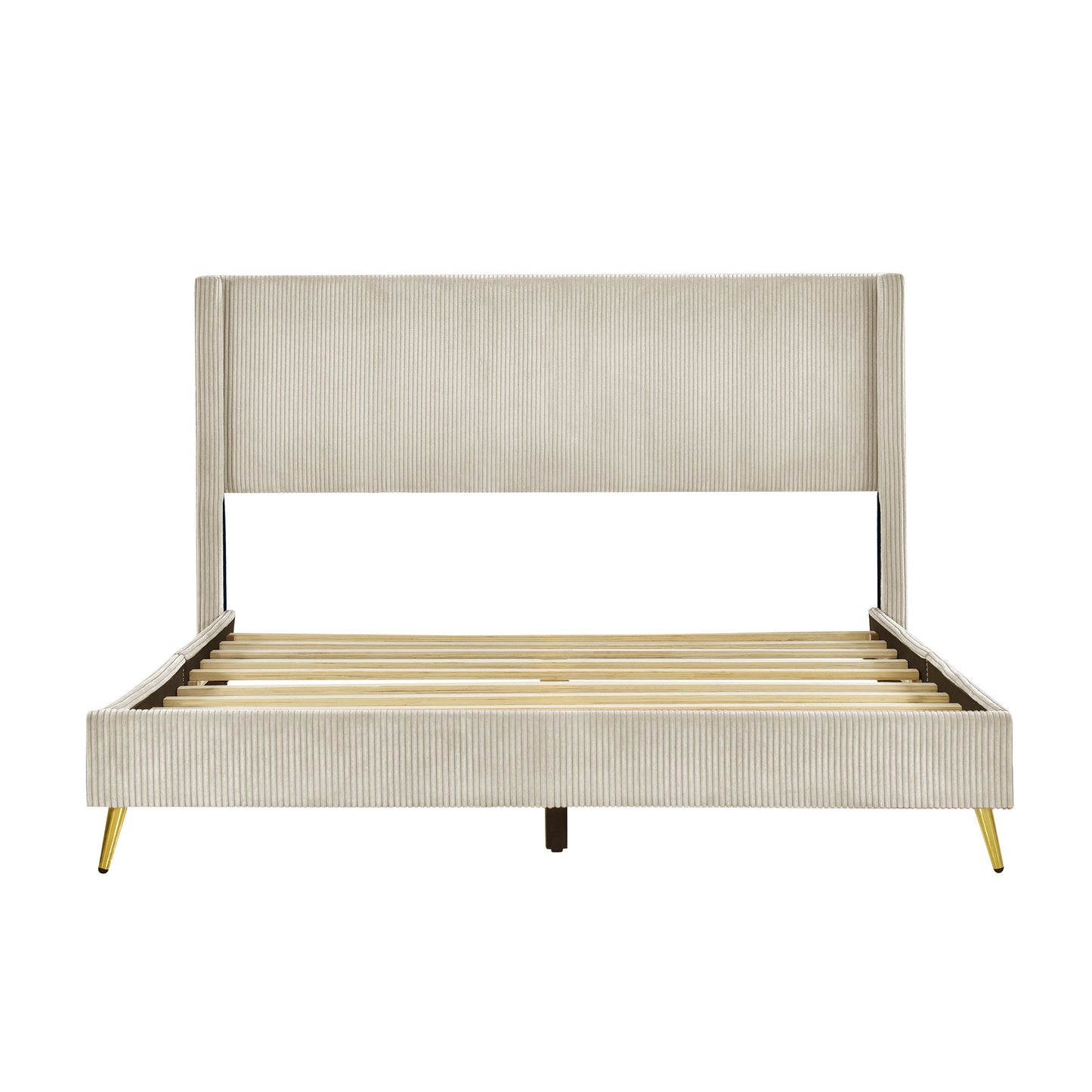 Sesslife Queen Bed Frame with Headboard, LJC