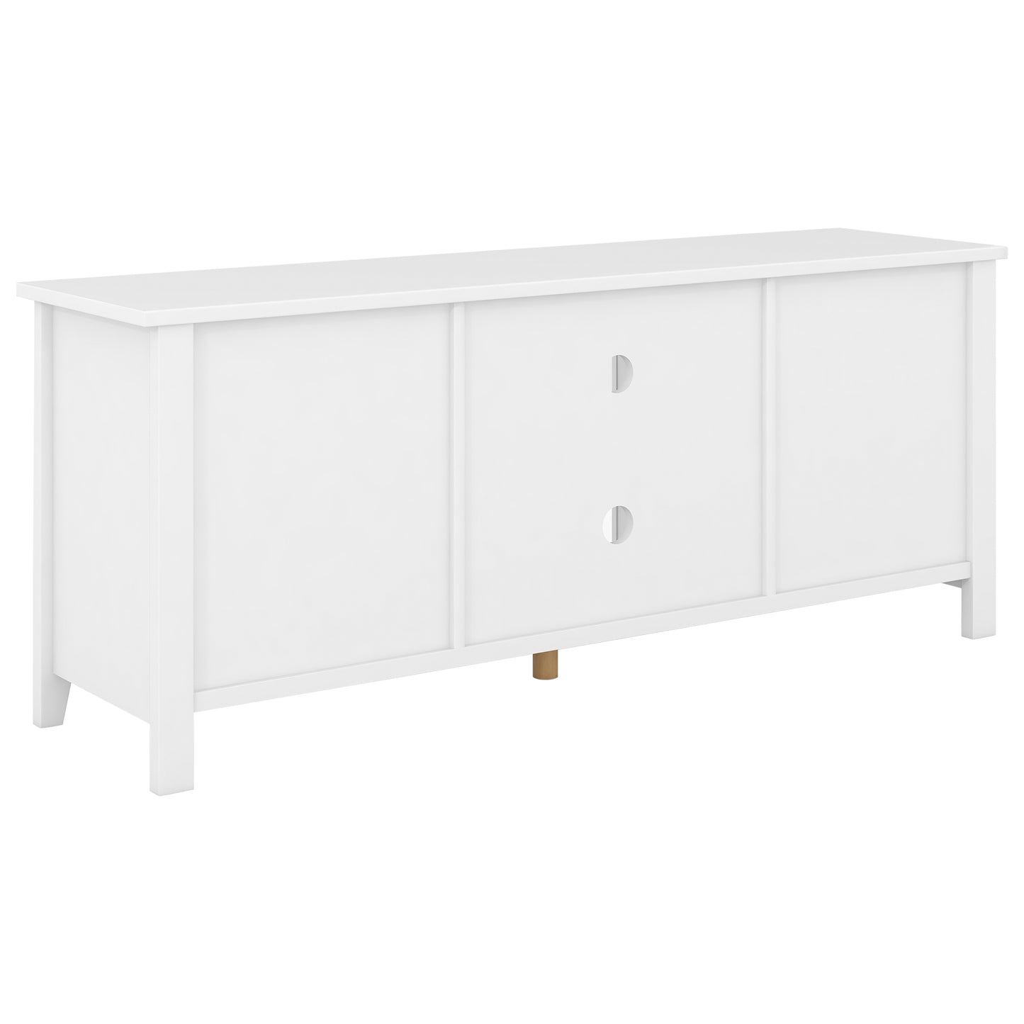 Sesslife Modern Minimalist TV Cabinet for 60 inch TV stand, TV & Media Furniture with Storage, Media Table for Living Room, Bedroom, White