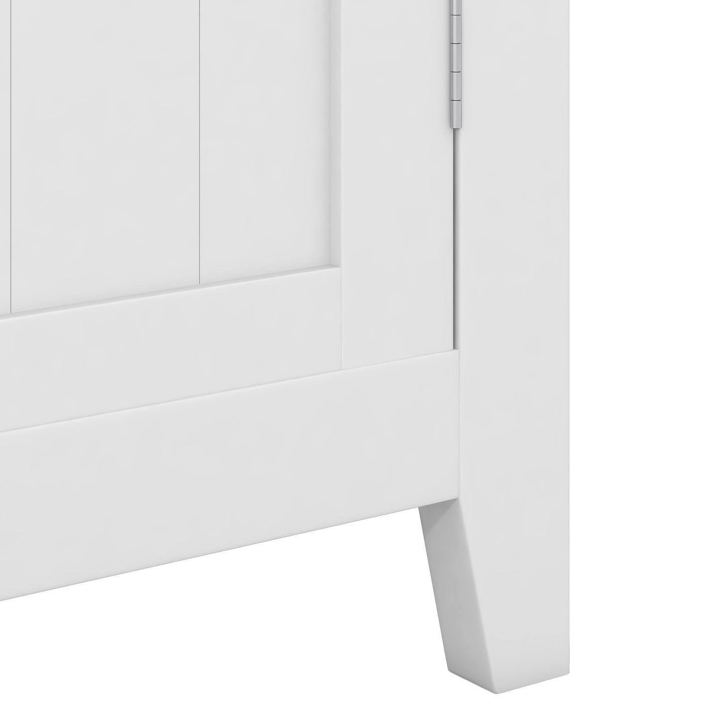 Sesslife Modern Minimalist TV Cabinet for 60 inch TV stand, TV & Media Furniture with Storage, Media Table for Living Room, Bedroom, White