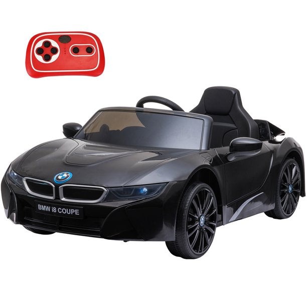 Electric Car for Kids, SESSLIFE BMW 12 Volt Battery for Ride on Toys, Ride on Car with Remote Control, Horn, Music, Safety Belt, Powered Car for Boys Girls, X1173