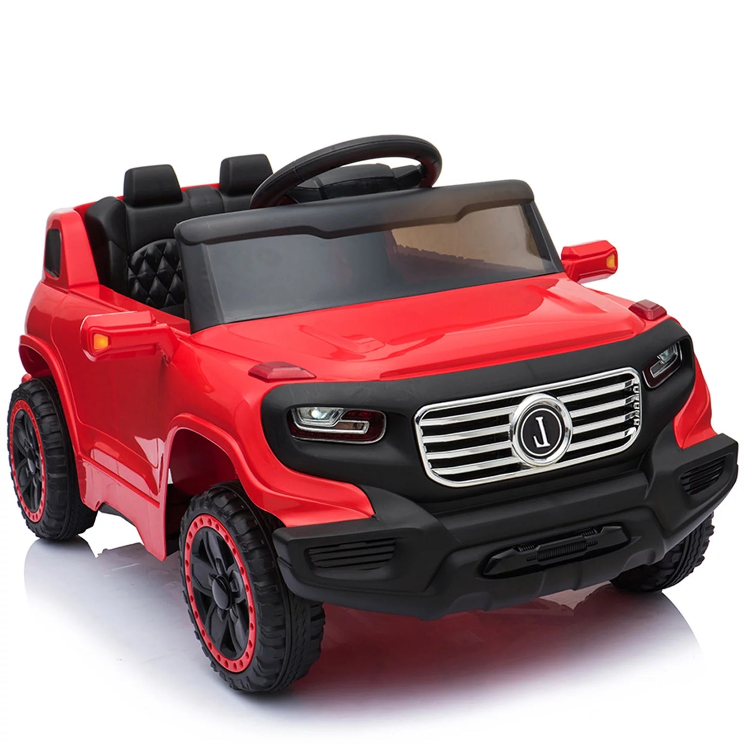 Kids Ride on Toys, SESSLIFE 6V Battery Powered Remote Control Car - Electric Ride on Car w/Music, LED Lights, Horn, Adjustable Safety Belt, Vehicle for Girl 3-5 Years Old, X1383