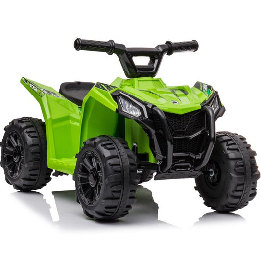 6V Ride on Car for Kids, SESSLIFE Battery Powered ATV Ride on Toys w/One-button Start, One Speed Forward, Kids' Electric Vehicles for Boy Girl 18-30 Months, 1-2 Hours Ride Time, Green