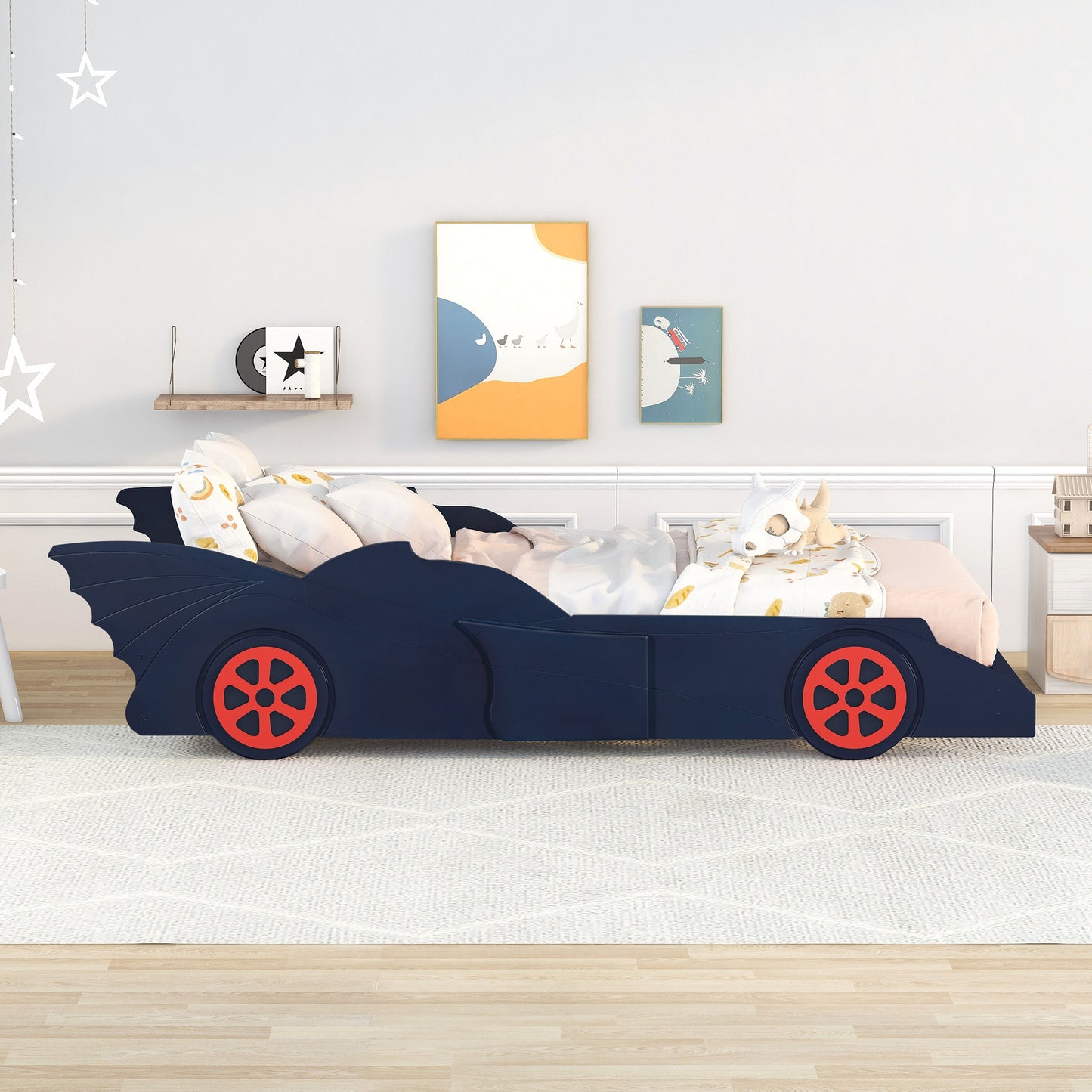 Sesslife Twin Size Race Car Bed