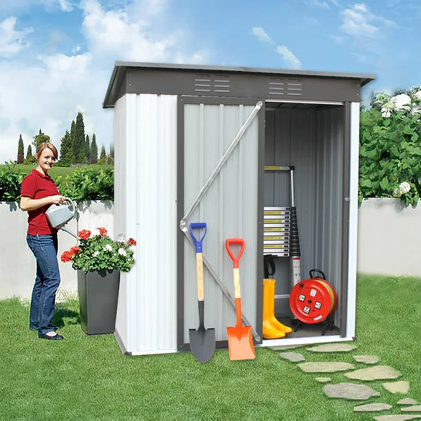 Sesslife Tool Storage Shed, 60 x 31 Inch Storage House