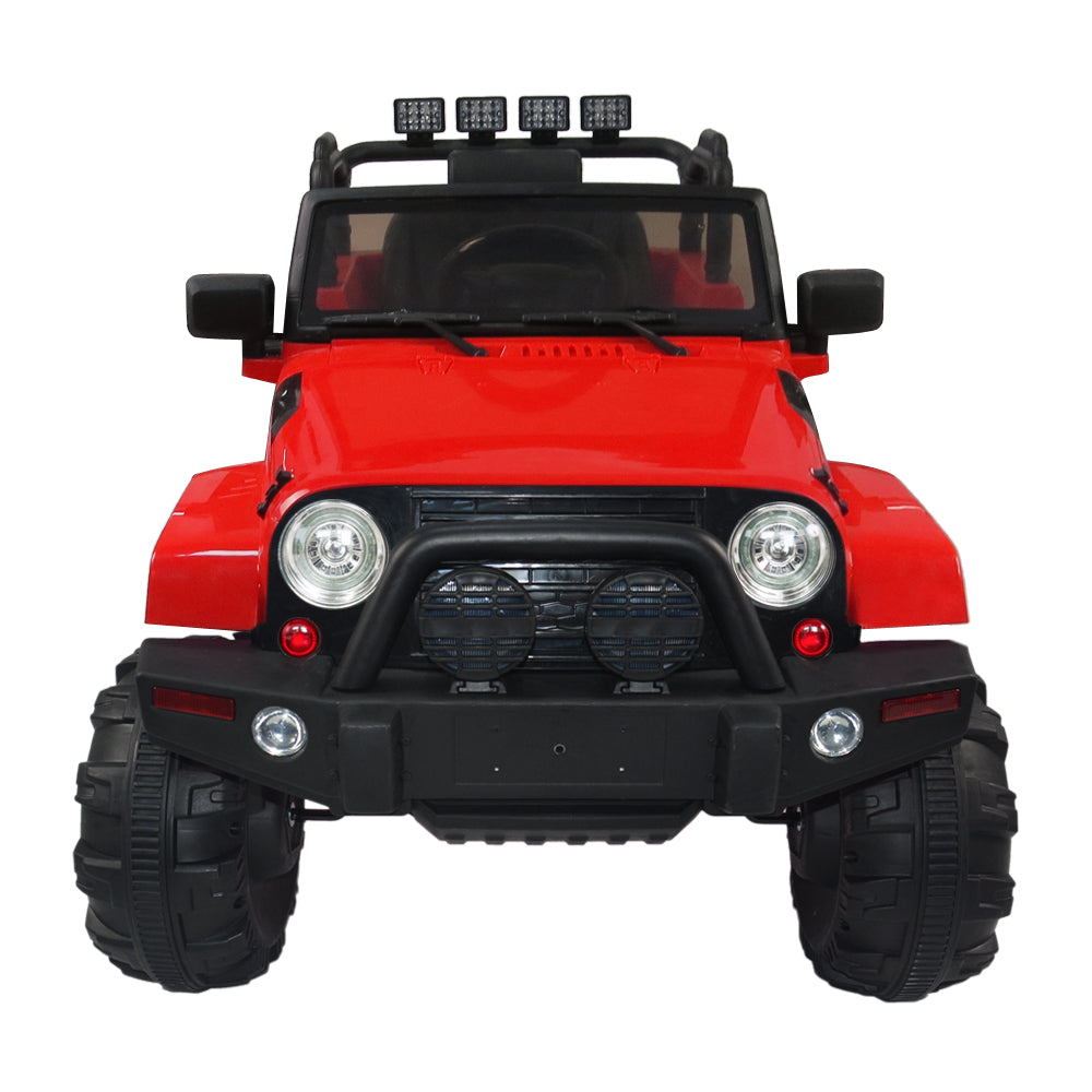 Kids Ride On Truck Car w/ Remote Control, 12V Battery Ride On Electric Cars with Spring Suspension, 3 Speed, MP3 Function, DT17