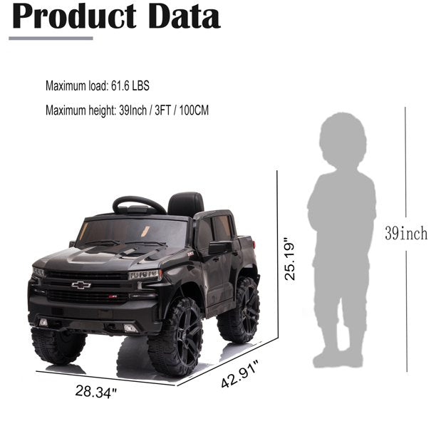 Chevrolet Silverado Kids Ride on Car