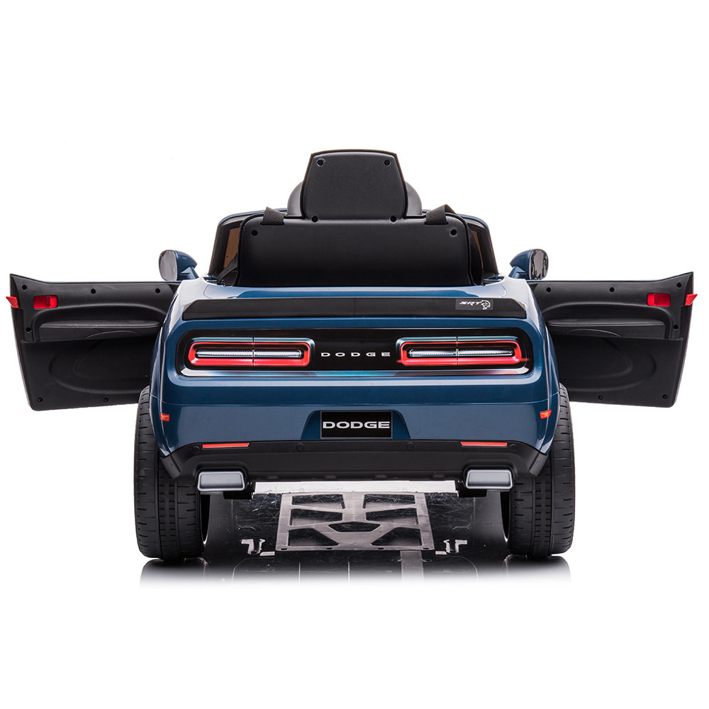 SESSLIFE Kids Ride On Car, Battery Powered Vehicle w/LED Lights MP3 Functions, Motorized Toddler Vehicles Car Toy, Adjustable Speeds, MF Player, LED Headlights(Blue)