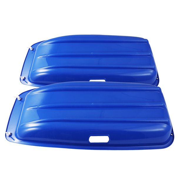 SESSLIFE Plastic Sleds for Kids Teens, 2 Packs Snow Sled with Pull Rope & 2 Handles， 02