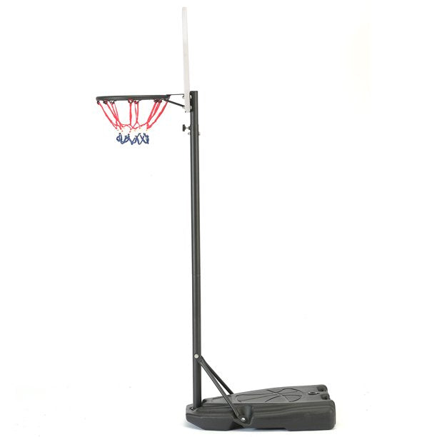 Basketball Hoop Outdoor, SESSLIFE Portable Basketball Hoop with Wheels, 4.59ft - 6.23 Height-Adjustable Basketball System for Kids Teens Adults, Basketball Goal Game Play Set, Red/Black/Blue