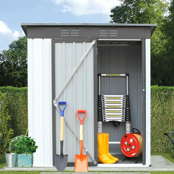 Sesslife Tool Storage Shed, 60 x 31 Inch Storage House