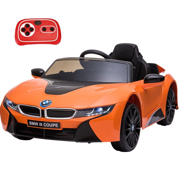 Electric Car for Kids, SESSLIFE BMW 12 Volt Battery for Ride on Toys, Ride on Car with Remote Control, Horn, Music, Safety Belt, Powered Car for Boys Girls, X1173