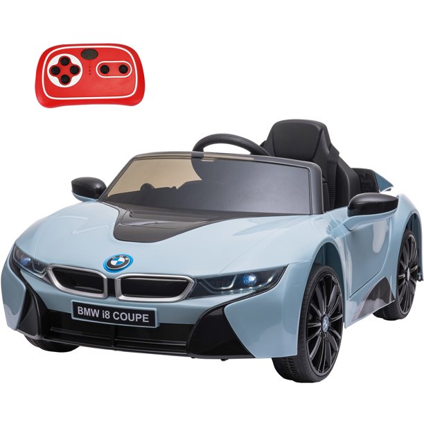 Electric Car for Kids, SESSLIFE BMW 12 Volt Battery for Ride on Toys, Ride on Car with Remote Control, Horn, Music, Safety Belt, Powered Car for Boys Girls, X1173